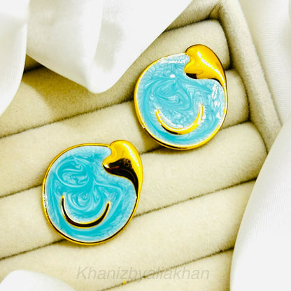 Sky Heart Earrings