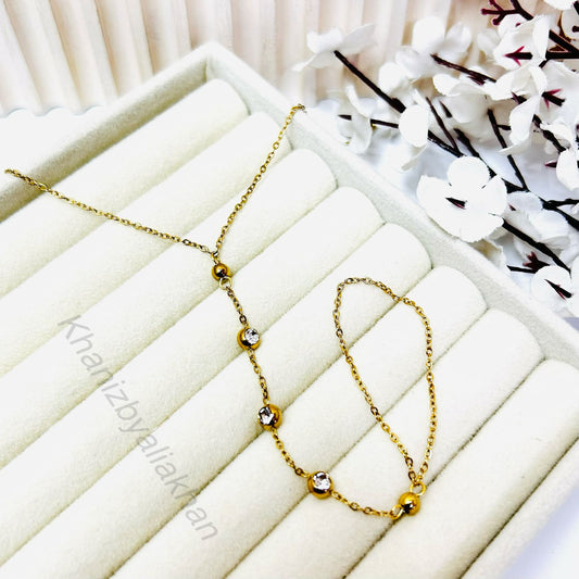 Dainty Crystal Handchain
