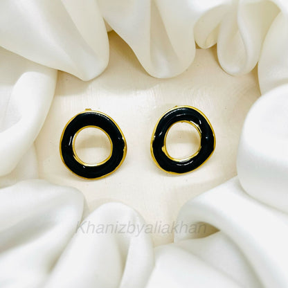 Midnight Loop Earrings