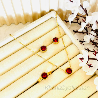 Ruby Blink Set