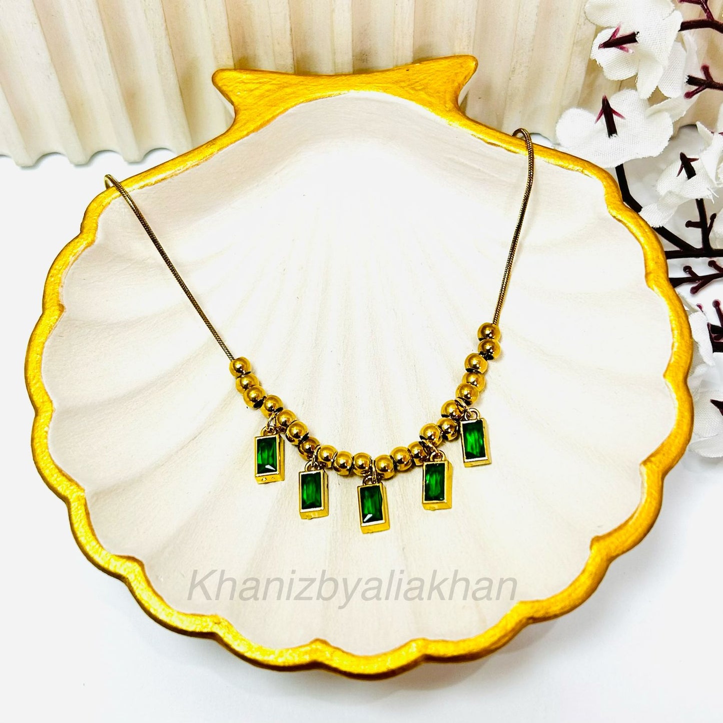Isaella Emerald Necklace