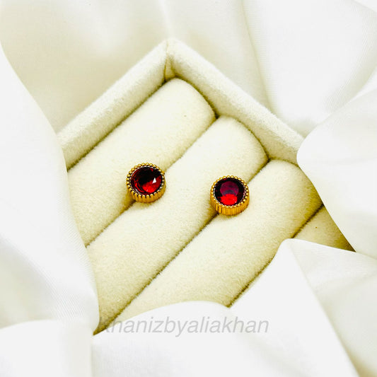 Ruby Blink Earrings