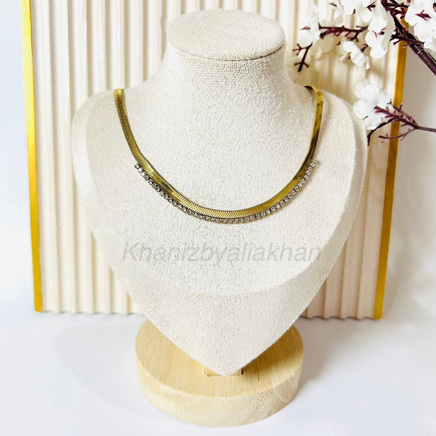 Diamond Wave Necklace