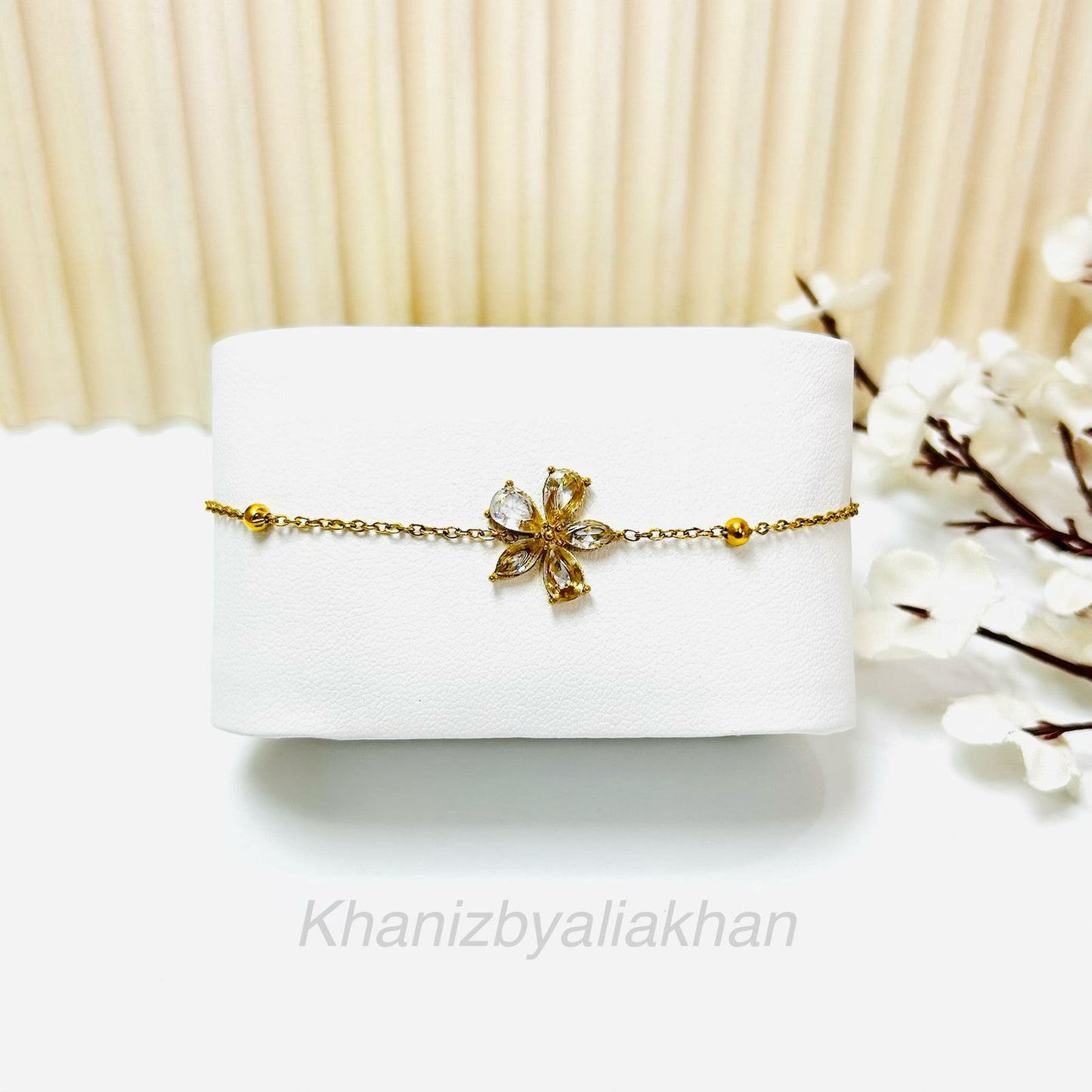 Crystal Blossom Bracelet