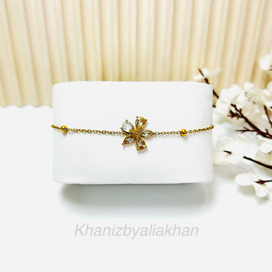 Crystal Blossom Bracelet