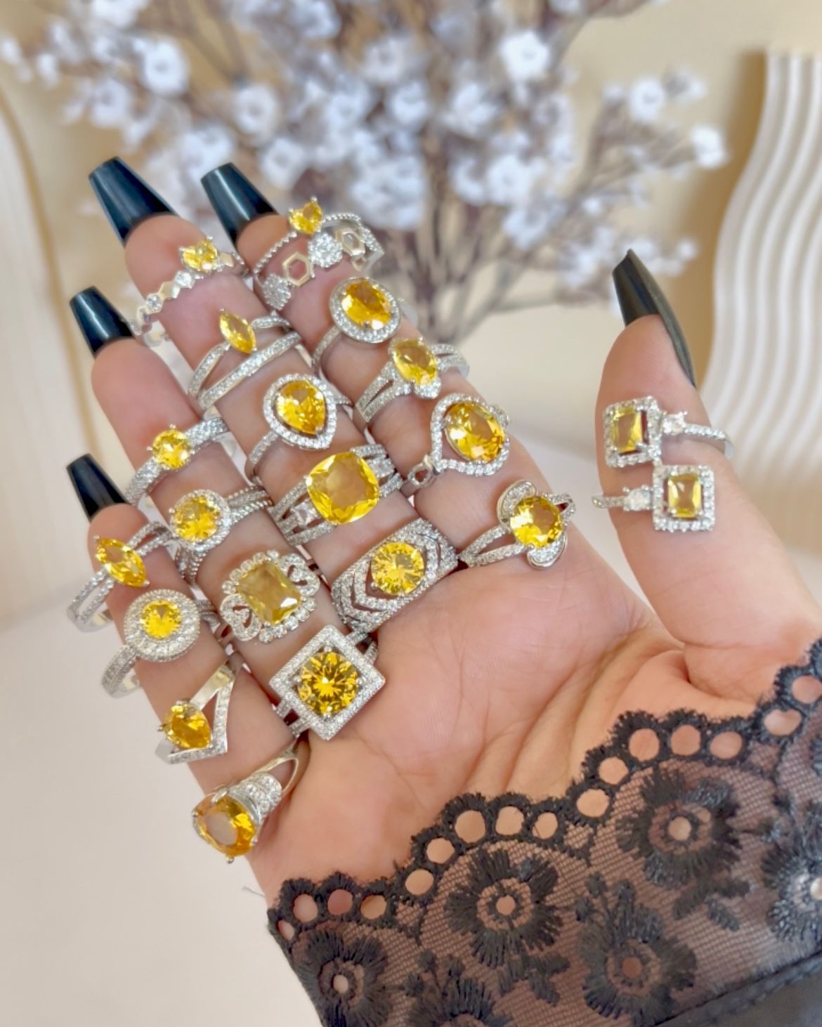 Zircon 925 Rings