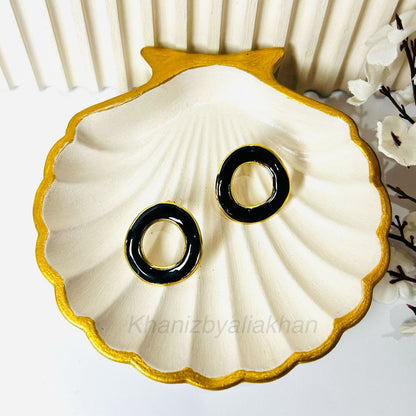 Midnight Loop Earrings
