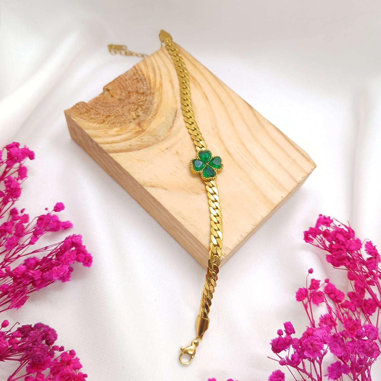 Green Blossom bracelet