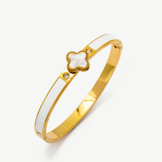 White Clover Stone Handcuff